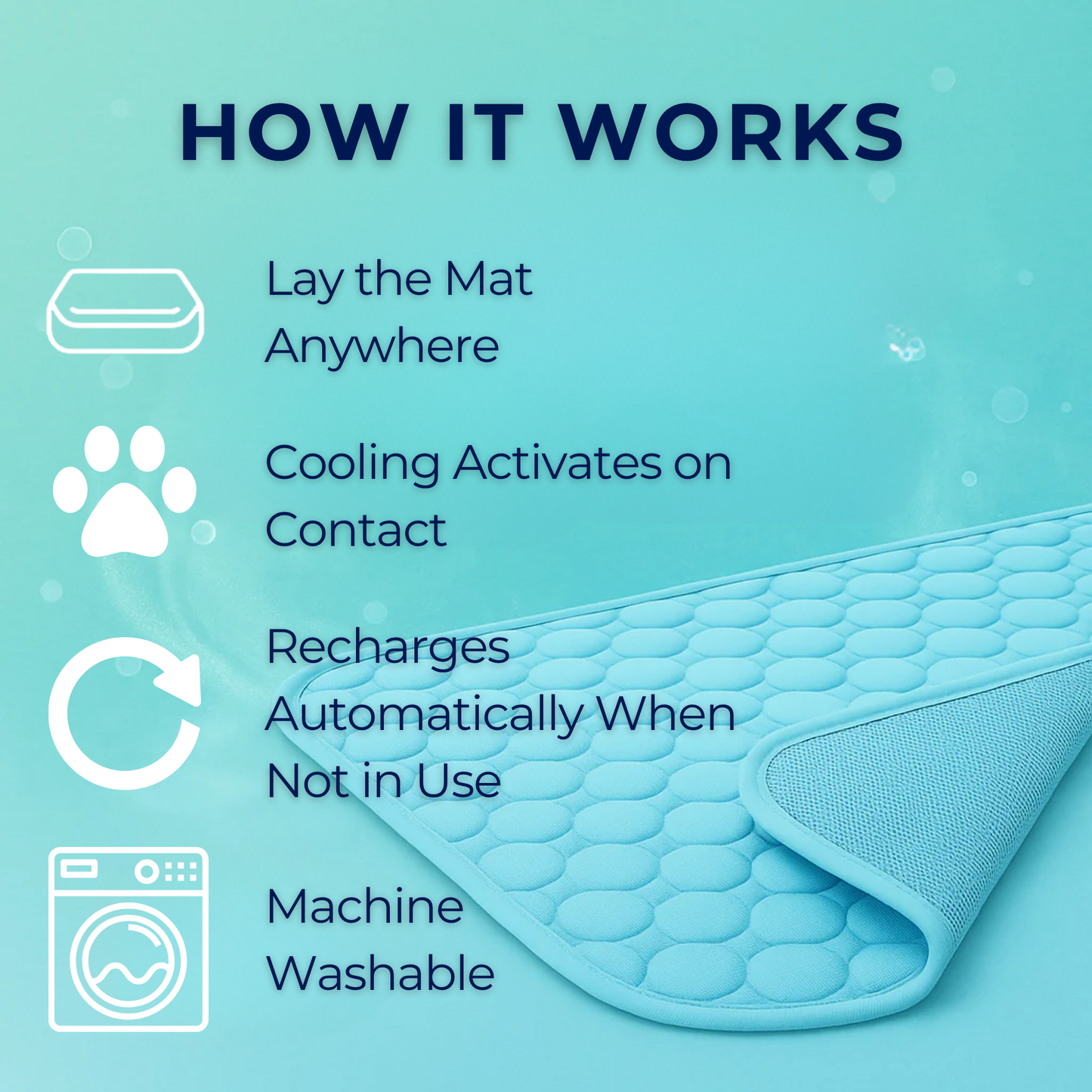 CleanGo™ Dog Cooling Mat