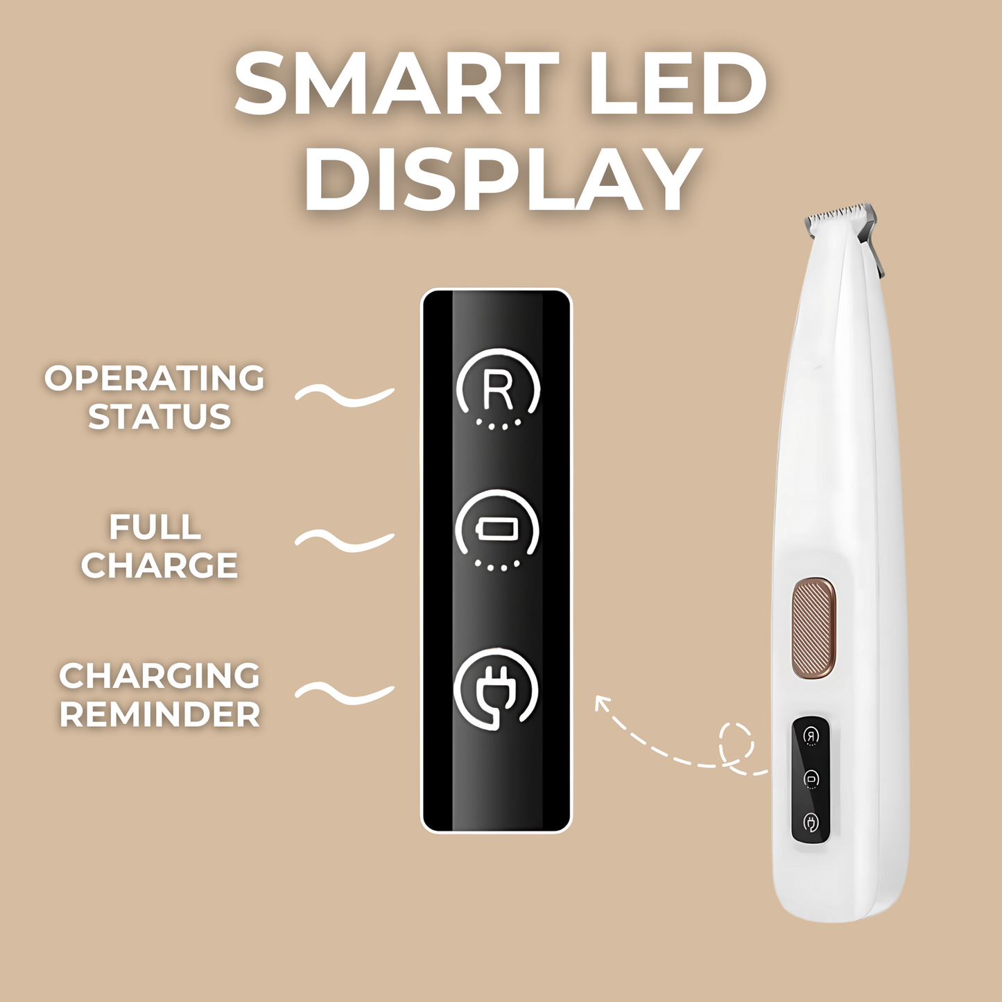 CleanGo™ Electric Paw Hair Trimmer