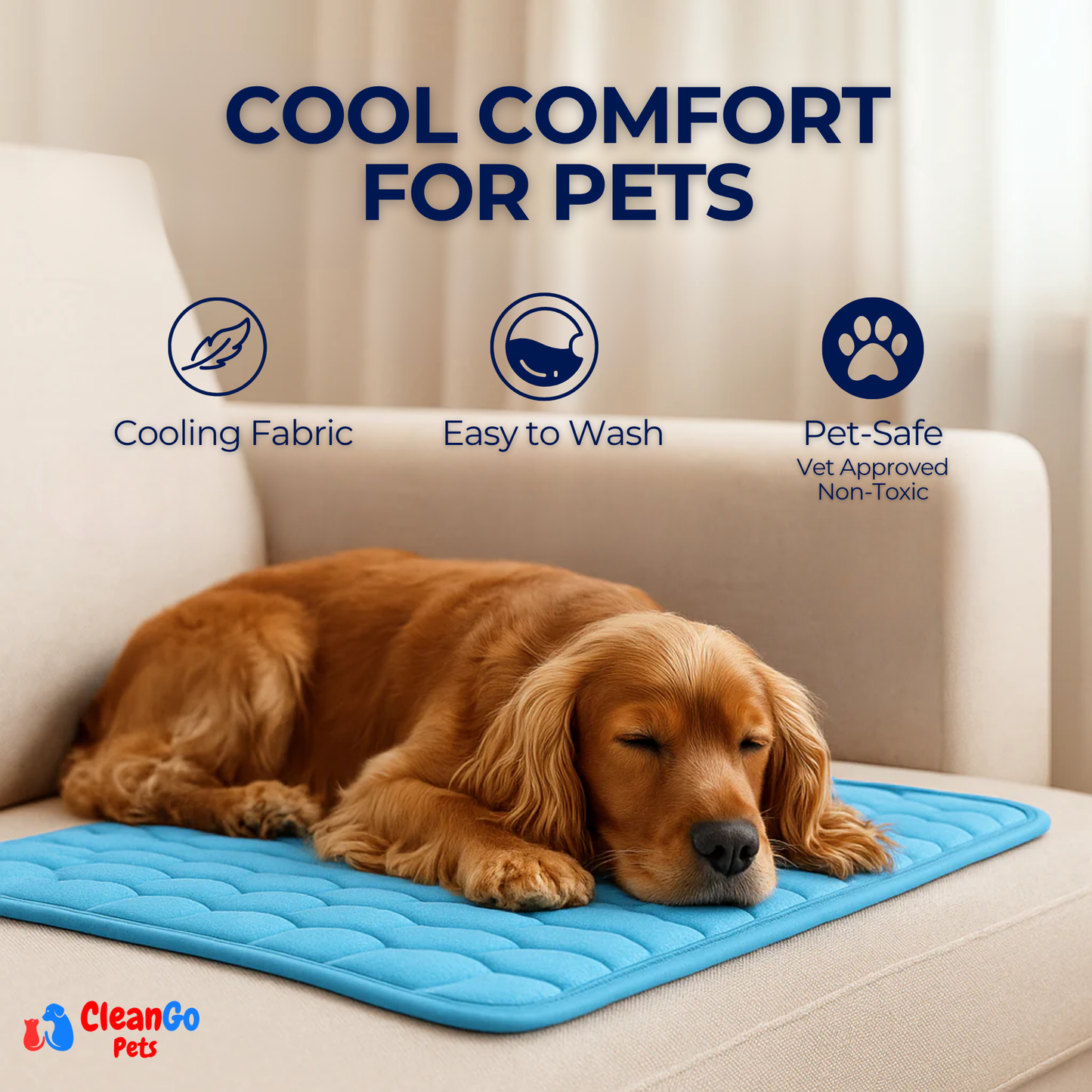 CleanGo™ Dog Cooling Mat