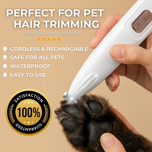 CleanGo™ Electric Paw Hair Trimmer
